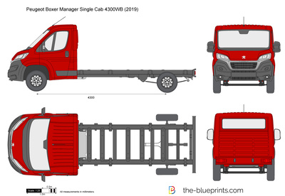 Peugeot Boxer Manager Single Cab 4300WB (2019)