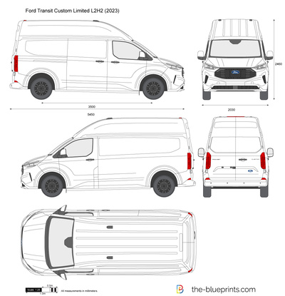 Ford Transit Custom Limited L2H2 (2023)