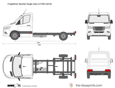 Freightliner Sprinter Single Cab L2 FWD (2019)