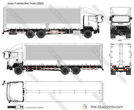 Isuzu F-series Box Truck