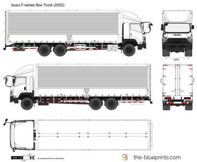 Isuzu F-series Box Truck (2022)