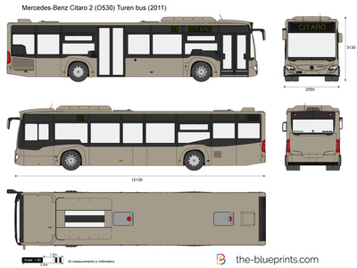 Mercedes-Benz Citaro 2 (O530) Turen bus (2011)