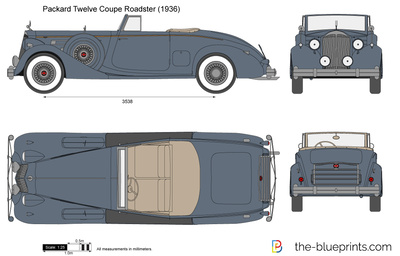Packard Twelve Coupe Roadster (1936)