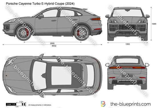 Porsche Cayenne Turbo E-Hybrid Coupe