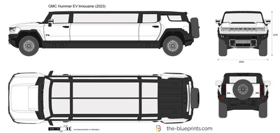GMC Hummer EV limousine (2023)