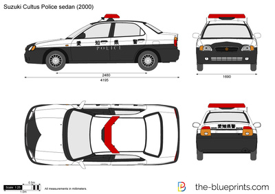 Suzuki Cultus Police sedan (2000)