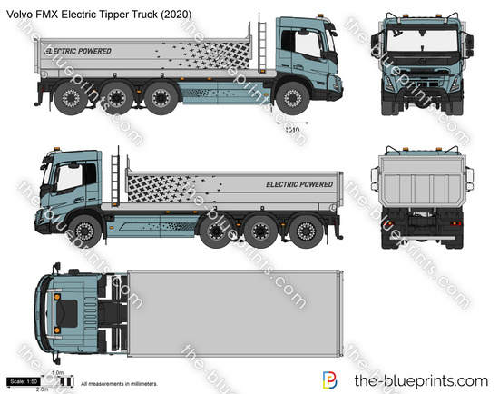 Volvo FMX Electric Tipper Truck