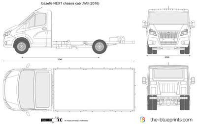 GAZ Gazelle NEXT chassis cab LWB (2016)