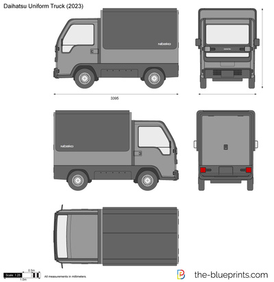 Daihatsu Uniform Truck (2023)