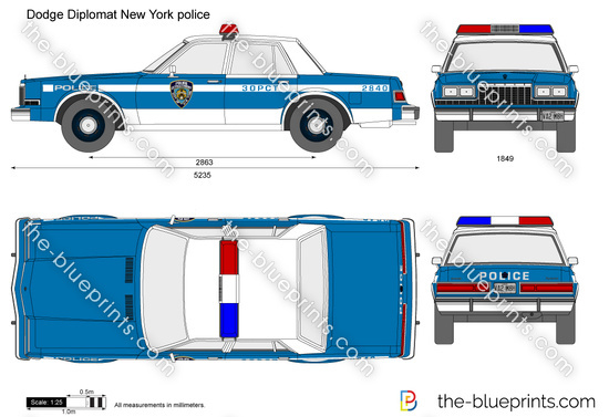 Dodge Diplomat New York police