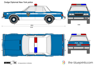 Dodge Diplomat New York police