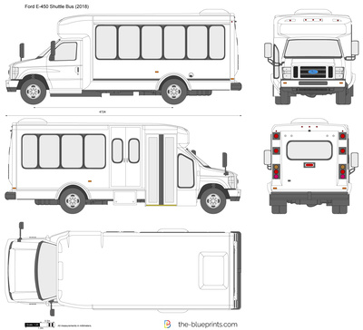 Ford E-450 Shuttle Bus (2018)