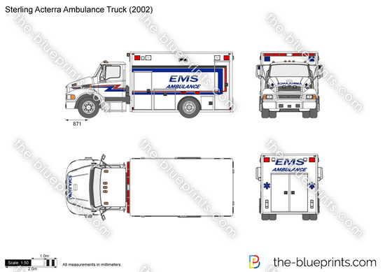 Sterling Acterra Ambulance Truck