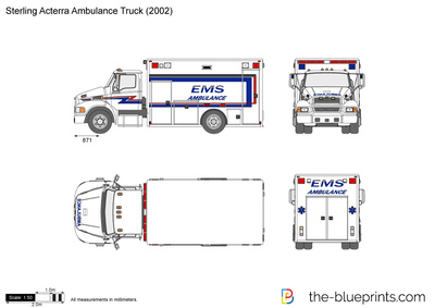 Sterling Acterra Ambulance Truck (2002)