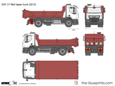 DAF LF Mk2 tipper truck