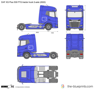 DAF XG Plus 530 FTG tractor truck 2-axle