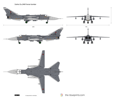 Sukhoi Su-24M Fencer bomber