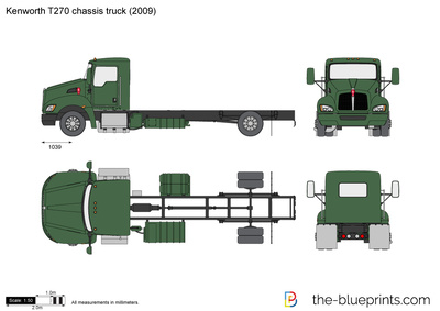 Kenworth T270 chassis truck