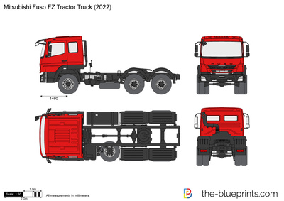Mitsubishi Fuso FZ Tractor Truck (2022)