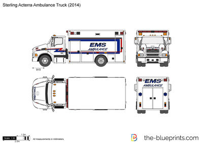Sterling Acterra Ambulance Truck