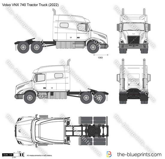 Volvo VNX 740 Tractor Truck