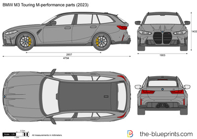 BMW M3 Touring M-performance parts