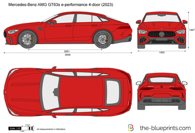 Mercedes-Benz AMG GT63s e-performance 4-door (2023)