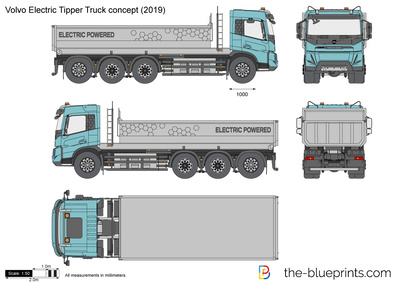 Volvo Electric Tipper Truck concept (2019)