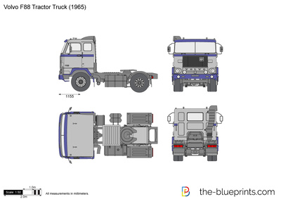 Volvo F88 Tractor Truck (1965)