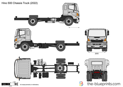 Hino 500 Chassis Truck (2022)