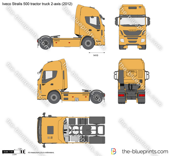 Iveco Stralis 500 tractor truck 2-axis