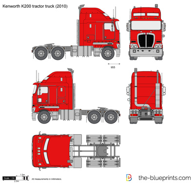 Kenworth K200 tractor truck (2010)