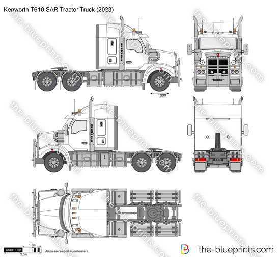 Kenworth T610 SAR Tractor Truck