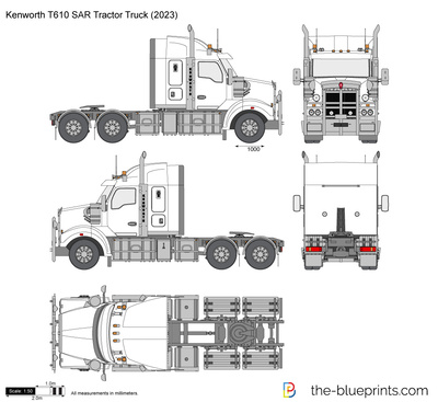 Kenworth T610 SAR Tractor Truck
