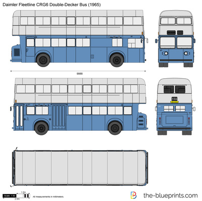 Daimler Fleetline CRG6 Double-Decker Bus