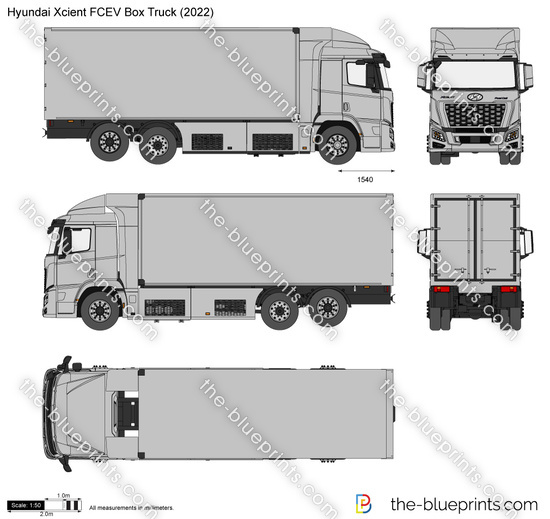 Hyundai Xcient FCEV Box Truck