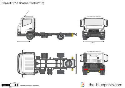 Renault D 7-5 Chassis Truck (2013)