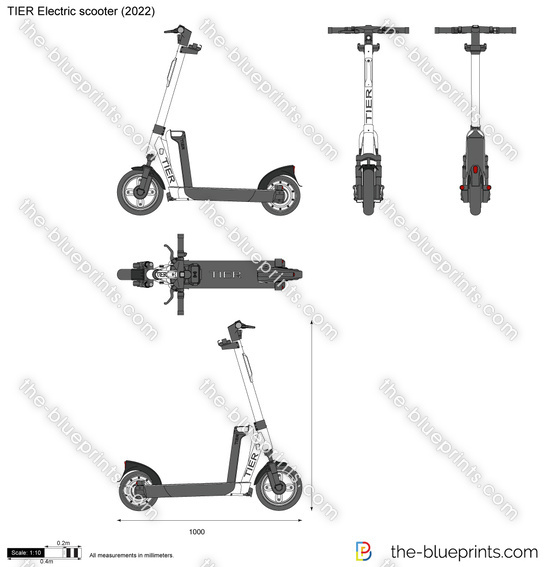 TIER Electric scooter