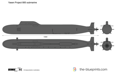 Yasen Project 885 submarine