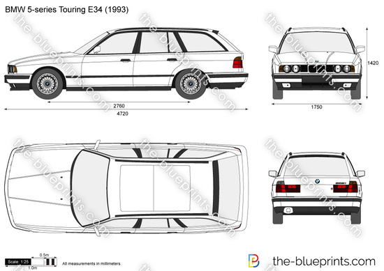 BMW 5-series Touring E34