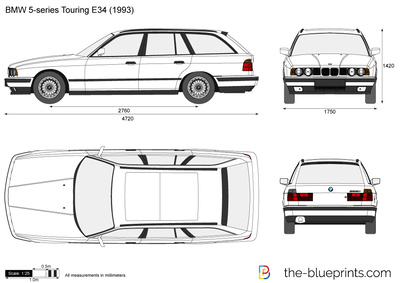 BMW 5-series Touring E34 (1993)