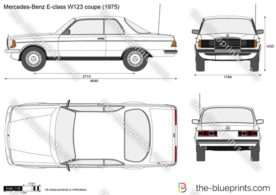 Mercedes-Benz E-class W123 coupe