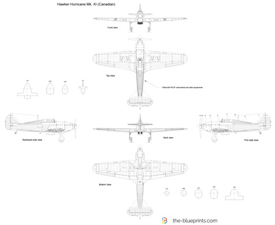 Hawker Hurricane Mk. XI (Canadian)