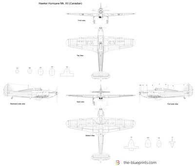 Hawker Hurricane Mk. XII (Canadian)