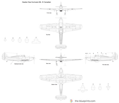Hawker Sea Hurricane Mk. XI Canadian