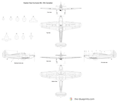 Hawker Sea Hurricane Mk. XIIb Canadian