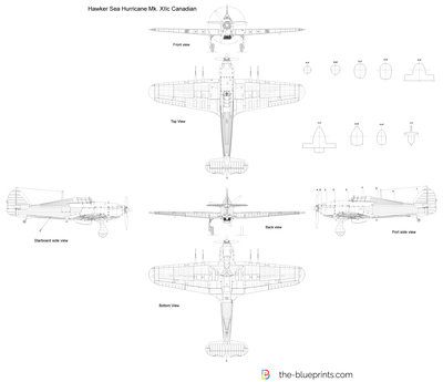 Hawker Sea Hurricane Mk. XIIc Canadian