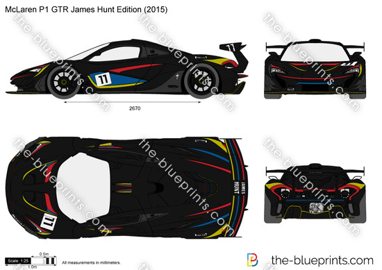 McLaren P1 GTR James Hunt Edition