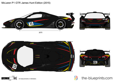 McLaren P1 GTR James Hunt Edition