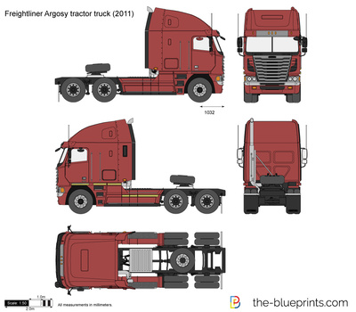 Freightliner Argosy tractor truck
